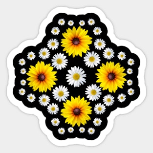 coneflower flower daisies blossoms daisy blooms floral Sticker